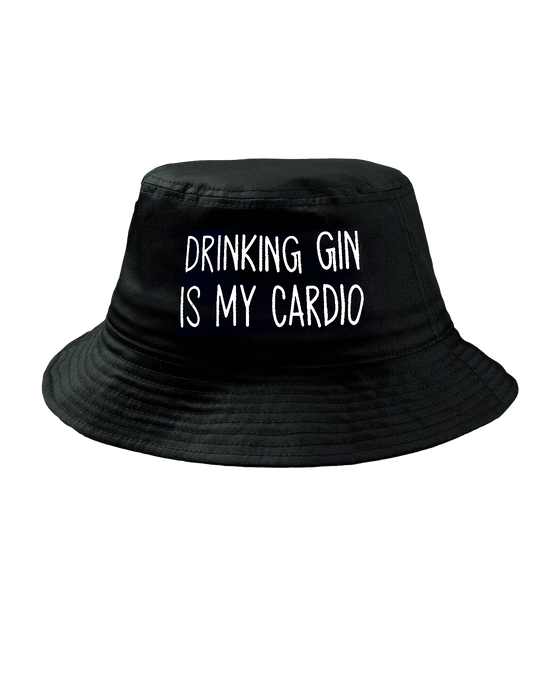 Drinking gin is my cardio Black